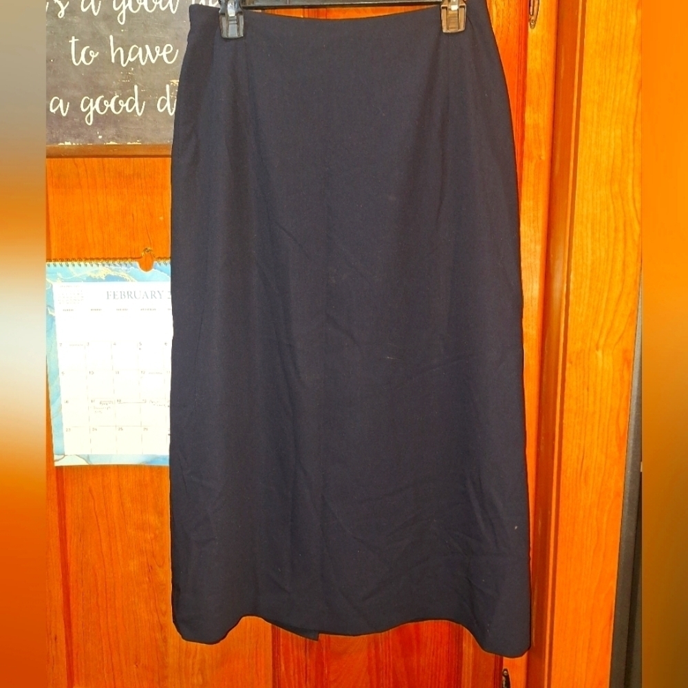 100% Wool Skirt - Vintage Size 10, Fits Like Size 6